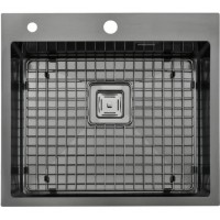 Кухонна мийка Fabiano TOP 56 Celldecor Nano Graphite