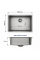 Кухонна мийка Valeso 6040 DECOR PVD чорна 600×400 мм