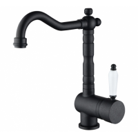 Кухонний змішувач Helika Hera 2473 Black metallic