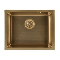 Кухонна мийка GRANADO Under top MAX STEEL S201 gold honeycomb