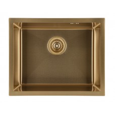 Кухонна мийка GRANADO Under top MAX STEEL S201 gold honeycomb