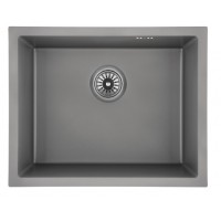 Кухонна мийка GRANADO Under top MAX STEEL S201 grey textures