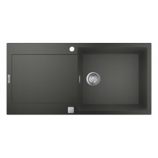 Гранітна мийка Grohe 1000х500 Granite Grey