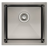 Кухонна мийка GRANADO Under top STEEL S201 black