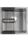 Кухонна мийка Günter Hauer Olef 4522 Inox Honey