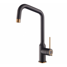 Кухонний змішувач Helika UNUS 5033 Black metallic/copper