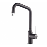 Кухонний змішувач Helika UNUS 5033 Black metallic