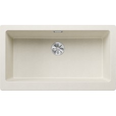Гранітна мийка Blanco VINTERA XL 9-UF ніжний білий