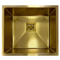 Кухонна мийка Fabiano Quadro 49 Celldecor Nano Gold