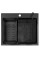 Кухонна мийка Fabiano TOP Center 57 Celldecor Nano Graphite