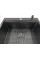 Кухонна мийка Fabiano TOP Center 57 Celldecor Nano Graphite