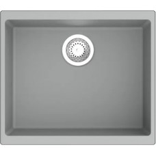 Гранітна мийка Fabiano Navio 53x46 Grey Metallic