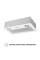 Витяжка PERFELLI BI 5022 WH LED