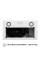 Витяжка PERFELLI BI 5022 WH LED