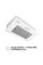 Витяжка PERFELLI BI 5256 WH 700 LED