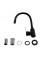 Кухонний змішувач Brinex Pure 015F3 Matt Black 