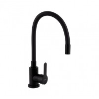 Кухонний змішувач Brinex Pure 015F3 Matt Black 