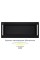 Витяжка ELEYUS GEMINI 1200 LED 70 BL