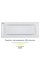Витяжка ELEYUS GEMINI 1200 LED 70 WH