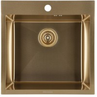 Кухонна мийка GRANADO Galera S201 gold honeycomb
