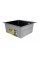 Кухонна мийка Lidz H4545HB Decor Black Honeycomb