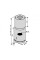 Витяжка Ventolux ISOLA CILINDRO 35 X (1400) ST