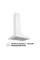 Витяжка PERFELLI K 5210 WH 700 LED