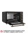 Електрична піч PERFELLI LAGGIO 37 BLACK RETRO