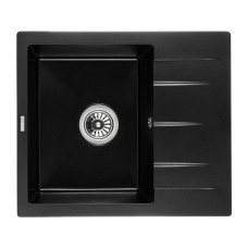 Гранітна мийка GRANADO Madrid black shine