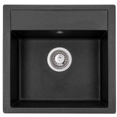 Гранітна мийка GRANADO Merida black shine