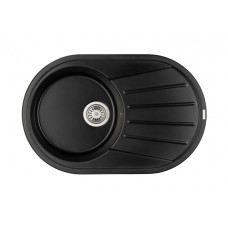 Гранітна мийка GRANADO Murcia black shine