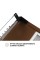 Витяжка PERFELLI PL 5144 Dark BR LED