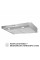 Витяжка PERFELLI PL 6002 I LED