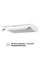 Витяжка PERFELLI PL 6042 W LED