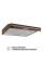Витяжка PERFELLI PL 6144 Dark BR LED