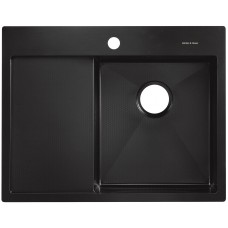Кухонна мийка Günter Hauer Rauda 6522 Black Honey LW