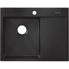 Кухонна мийка Günter Hauer Rauda 6522 Black Honey RW