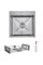 Комплект Lidz H5050H Decor Honeycom з дозатором + Lidz K01G кошик