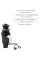Комплект Lidz H7545B Decor Black PVD Honeycom з дозатором + Подрібнювач LIDZ BLA470500000