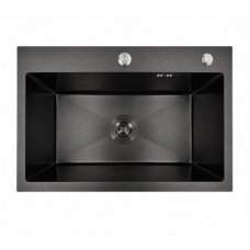 Кухонна мийка Valeso 6040 DECOR PVD чорна 600×400 мм