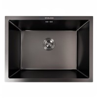 Кухонна мийка Valeso 5843 HM DÉCOR PVD чорна