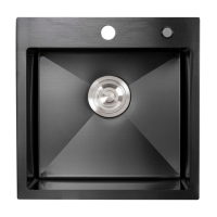 Кухонна мийка Platinum Н4545 black