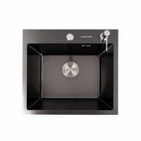 Кухонна мийка Valeso 5045HM PVD ЧОРНА (3/1.5)