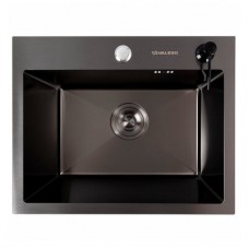 Кухонна мийка Valeso 5040HM PVD ЧОРНА
