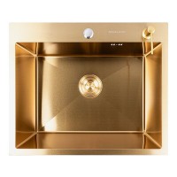 Кухонна мийка Valeso 6050HM PVD GOLD (3,0/0,8)