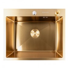Кухонна мийка Valeso 6050HM PVD GOLD (3,0/0,8)