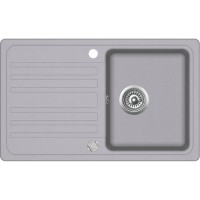 Гранітна мийка AQUASanita Notus SQ101 Alumetallic