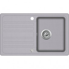 Гранітна мийка AQUASanita Notus SQ101 Alumetallic