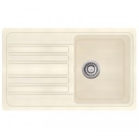 Гранітна мийка AQUASanita Notus SQ101 Blanched almond