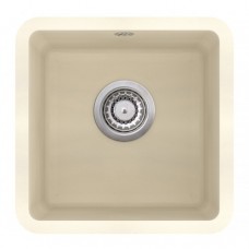 Гранітна мийка AQUASanita ARCA SQA100 Blanched almond